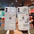 thumbnail image 2 of Zapatillas de deporte calientes, funda de teléfono de la marca AIR para iPhone 14 13 12 Pro 11 X XS Max XR 7 8 6 Plus Ins, funda de TPU suave con etiqueta blanca Tan Jianjun unisex, 2 of 2