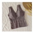 thumbnail image 1 of Chaleco de encaje para mujer, de primavera y verano, con escote en V, largo medio, espalda cruzada, ropa exterior, parte inferior que combina con todo, 1 of 6