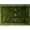 thumbnail image 1 of Ahgly Company Indoor Rectangle Persian Green Traditional Area Rugs, 8' x 10', 1 of 1
