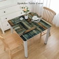 thumbnail image 2 of HAOXIT , Old Deck , Dining Room Kitchen Rectangular Table Cover 44''x44'', 2 of 7