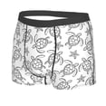 thumbnail image 2 of Naloa Sea Turtle Print Mens Underwear - Boxers for Men, Classic Briefs for Men, 2 of 9