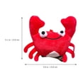 thumbnail image 2 of unbranded Clip De Rojo Con De Cangrejo Para Peinados Femeninos Y Cosplay, 2 of 6