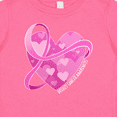 thumbnail image 4 of Inktastic Breast Cancer Awareness Pink Ribbon Around Heart Boys or Girls Baby T-Shirt, 4 of 5
