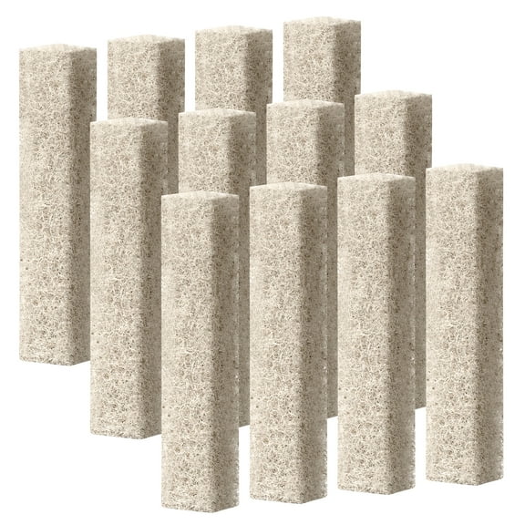 Aquaneat 12-Pack Replacement Ammonia Reducer Pads Compatible with Aqueon QuietFlow 10 LED PRO Aquarium Power Filter