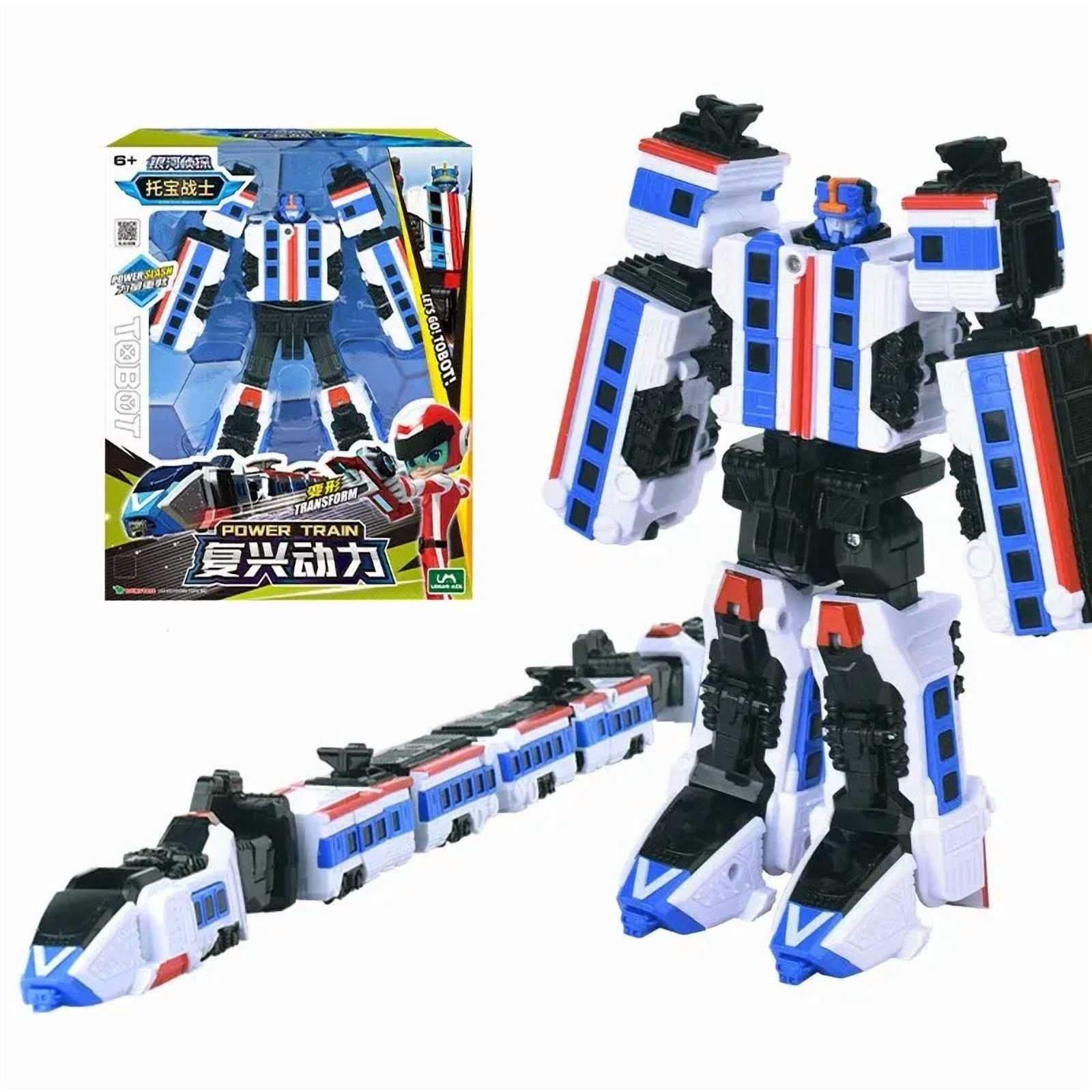 Galaxy Detectives Tobot Transformation Car to Robot Toy Korea Cartoon Brothers Anime Tobot Deformation Tank Car Toys Gift