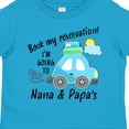 thumbnail image 4 of Inktastic Book My Reservation I'm Going to Nana and Papa's Boys or Girls Toddler T-Shirt, 4 of 5