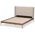 thumbnail image 4 of Allora Upholstered Queen Platform Bed in Light Beige, 4 of 9