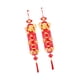 thumbnail image 5 of Adorno colgante de coplas rojas vietnamitas para Año Nuevo, decoración, bendición Estilo B, 5 of 9