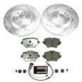 thumbnail image 3 of Power Stop Front Z26 Street Warrior Brake Pad and Rotor Kit K7888-26, 3 of 5