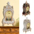 thumbnail image 4 of Despertador de escritorio, reloj Vintage, realeza clásica, sala de estar, mueble de TV, escritorio, mobiliario Imperial, reloj de péndulo creativo para sentarse MFZFUKR 1254-2, 4 of 5