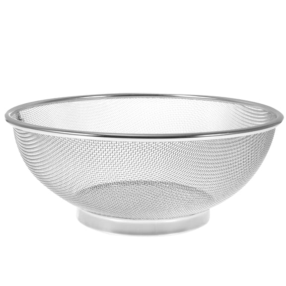 Stainless Steel Fine Mesh Strainer Bowl 22cm Kitchen Colander