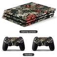 thumbnail image 2 of Decal Skin for PS4 Slim / PS4 Pro / PS4, Whole Body Vinyl Sticker Cover for Playstation 4 Console and Controller (Christmas Plants), 2 of 5