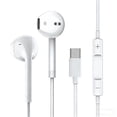 thumbnail image 1 of S01 USB-C(TYPE-C) Wired  Earbuds for iPad Pro iPhone 15/16/17 Series, Hi-Fi Stereo Sound with Mic Volume Control, Universal Android Compatible, 1 of 11