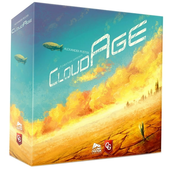 Capstone Games: CloudAge - Strategy Boardgame, 1-4 Players, Ages 14 , 60 Min