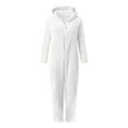 thumbnail image 4 of MEZZALL Child Cozy Toddler Girls Romper Jumpsuit Soft Onesie For Baby Winter Playwear Warm Thickened Sleep Long Sleeve One-Pieces Holiday O-Neck Dailywear Stylish, 4 of 5