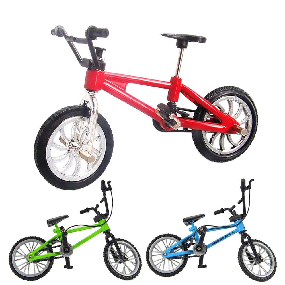 Miniature Metal Finger Mountain Bike Toy Finger Bicycle Mountain Bike Cool Boy Toy Creative Game Gift for Boys Girls 