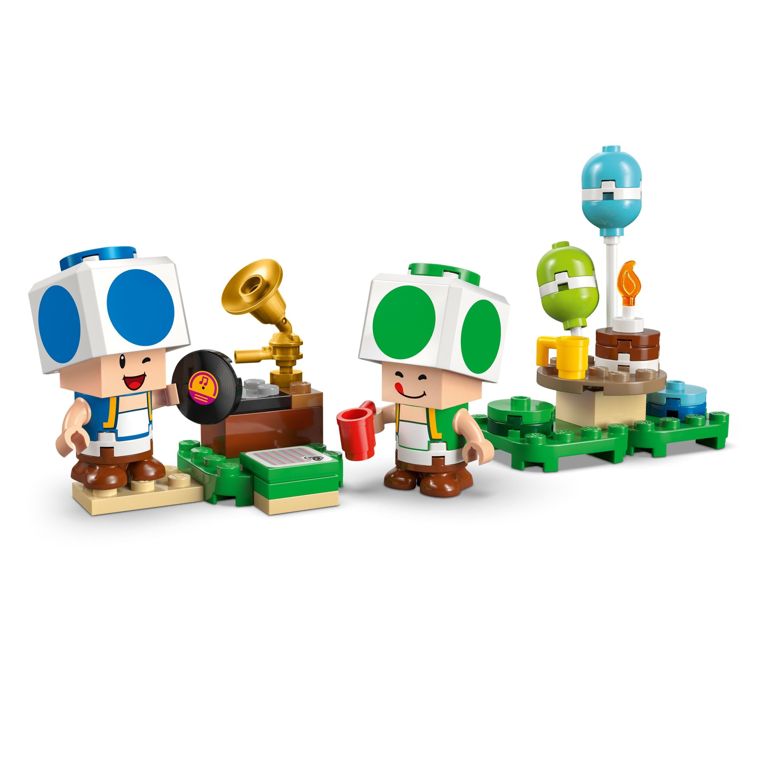 LEGO Super Mario Fête chez les Toads, Jouet pour Garçons, Filles et tous les Amateurs 72041