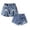 Blue 1PCS & Blue 1PCS, variant on FhsagQ 2 Pack Girls Short Jeans with Bow Side Tie Casual Wide Leg Denim Shorts Summer Elastic Waist Comfortable Play Size 8-9 Years