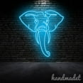 thumbnail image 5 of Handmadetneonsign Elephant Line Art Neon Wall Sign, Elephant Wall Art Decor, Ranch Wall Decor, Animal Led Wall Sign 58344, 5 of 5