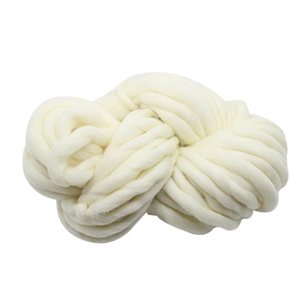 Manta para Sofá Cama de Punto de Lana Gruesa para Niños Y Adultos, Manta Envolvente de 32x32 " Crema BLESIY Throw Blanket