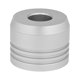 thumbnail image 1 of Base elegante para afeitadoras de aleación de aluminio en color plata, diseño compacto para higiene y secado rápido., 1 of 5