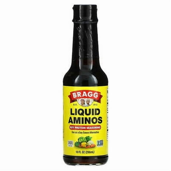Bragg, Liquid Aminos, Soy Protein Seasoning, 10 fl oz Pack of 2
