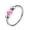 C, variant on YYKihy Small Cartilage Hoop Earrings For Women Men Opal Silver Earrings 316L Surgical Hinge Huggie Hoop Earrings For Tragus Jewelry Earrings Nose Ring