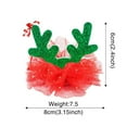 thumbnail image 2 of Festive Reindeer Star Hat Valentine Holiday Party For Cats And Dogs Pet Apparel Accessory, 2 of 4