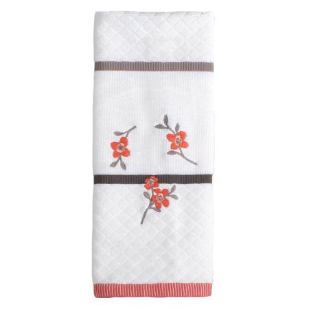 Saturday Knight Coral Garden Floral Hand Towel - Walmart.com - Walmart.com