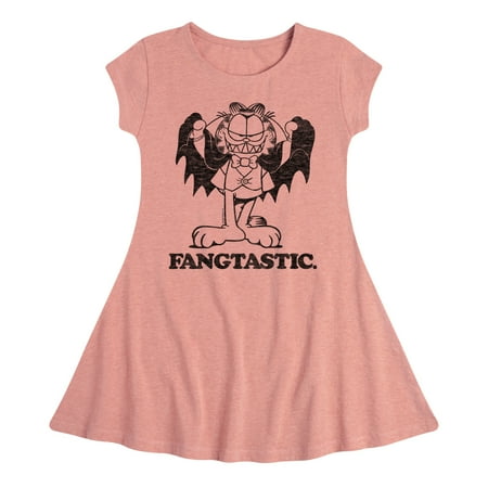 

Garfield - Boo Pumpkin - Toddler And Youth Girls Fit And Flare Dress