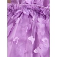 thumbnail image 6 of Bagilaanoe Newborn Summer Clothes Baby Girl Butterfly Rompers Dress Fly Sleeve V-Neck Bodysuits 6M 12M 18M 24M Infant Tulle Patchwork A-line Dresses, 6 of 9