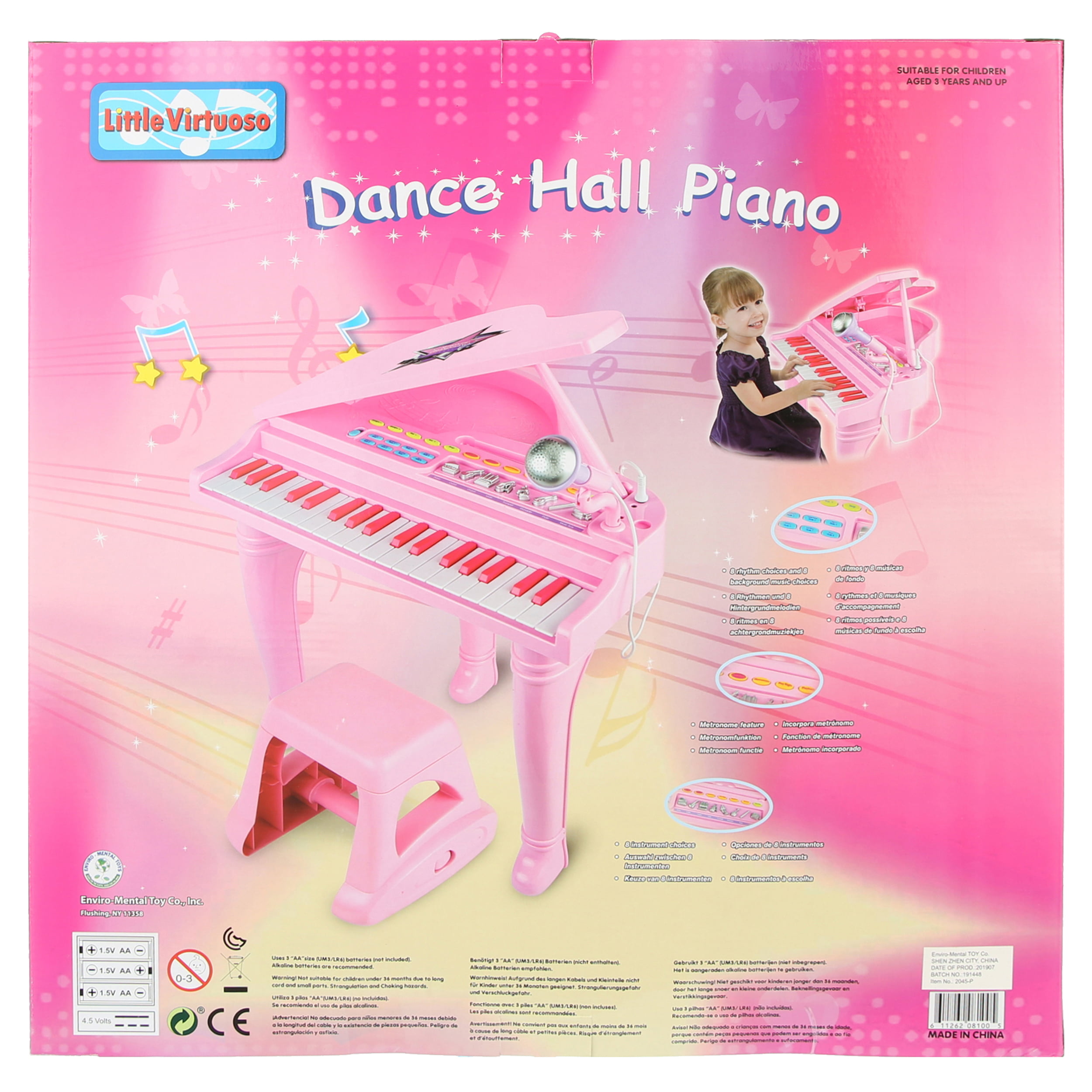 Pink Little Virtuoso Dance Hall Piano 