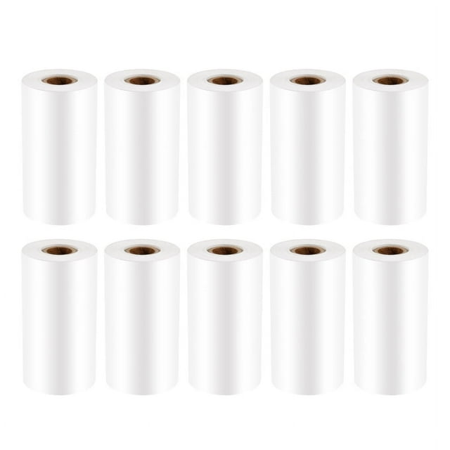 10 Pcs Thermal Paper, for Mobile 58mm 30mm Mini Thermal Printer Cash Register POS Receipt Paper Roll