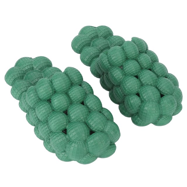 Toboganes de burbujas, toboganes de burbujas de masaje, zapatillas de dormitorio suaves y divertidas, toboganes de casa para aliviar el estrés, fieles a su promesa