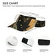 thumbnail image 3 of Balery Abstract Gold Floral Galaxy Gorra deportiva con visera ajustable para mujer y hombre (talla única), 3 of 7