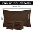 thumbnail image 3 of Fundas de almohada Utopia Bedding tamaño queen, 20 x 30 cm, paquete de 12, 3 of 7