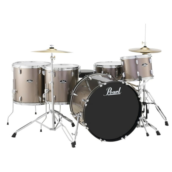 Pearl Roadshow RS525WFC 5-Piece Drum Set w/ Hardware & Cymbals (Bronze Metallic)