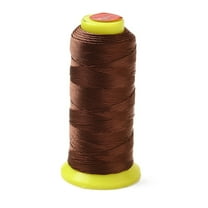 1 roll Nylon Sewing Thread Saddle Brown 0.8mm 300m/roll