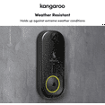 Kangaroo Security Photo Doorbell Camera + Chime