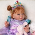 thumbnail image 3 of Muñeca Reborn BABESIDE Doreen de 50 cm con accesorios completos, 3 of 7