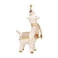 thumbnail image 1 of Figura de alpaca de pie, muñeca de alpaca, decoración navideña, centro de mesa nórdico, adorno navideño para dormitorio interior 33 cm x 14 cm x 62 cm, 1 of 8