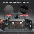thumbnail image 3 of Aluminum Truck Tool Box with Sliding Shelf, 48"/30" Heavy-Duty Weatherproof Storage Chest for Pickup Trucks & Trailers, Lockable with Reinforced Handles, 3 of 7
