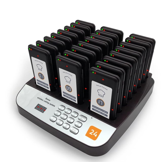 Sistema de localización inalámbrica para restaurantes, cafeterías, clínicas, iglesias