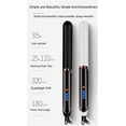 thumbnail image 4 of 2025  Ceramic Hair Straightener & Curler - Adjustable Temperature Styling Iron with Smooth Glide Plates(Color : Black), 4 of 4