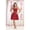 Lilac Lavender, variant on Women's May Queen Sorority Formal Dress Rush MQ1865 Short Outfit Silver 14