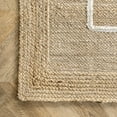 thumbnail image 4 of Rugs USA Elemore Geometric Jute Area Rug, 5' x 8', Elemore Ivory, 4 of 9