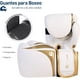 thumbnail image 2 of Guantes de Box 10 Oz, Blanco/Dorado, con Protector Bucal Bluelander BOX-M1-10-BlancoDorado, 2 of 5