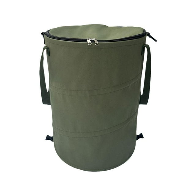 Folding Garden Waste Bags Reusable Lawn Leaf Grass Trash Can