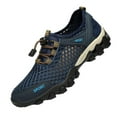 thumbnail image 1 of Zapatillas de deporte para hombre, informales, ligeras, para senderismo, para caminar, Fitness, deporte Azul Sunnimix  Zapatillas de deporte para hombre, 1 of 8