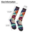 thumbnail image 2 of Logiee Dead Day Party Print Gift Stocking Stuffers,Adult Stockings,Novelty Socks,Funny Socks Birthday Running Walking Sleeping, 2 of 6
